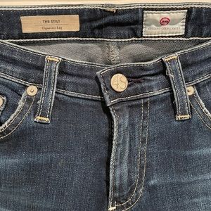 AG Adriano Goldschmied Women's Stilt Cigarette Leg Jean Size 26